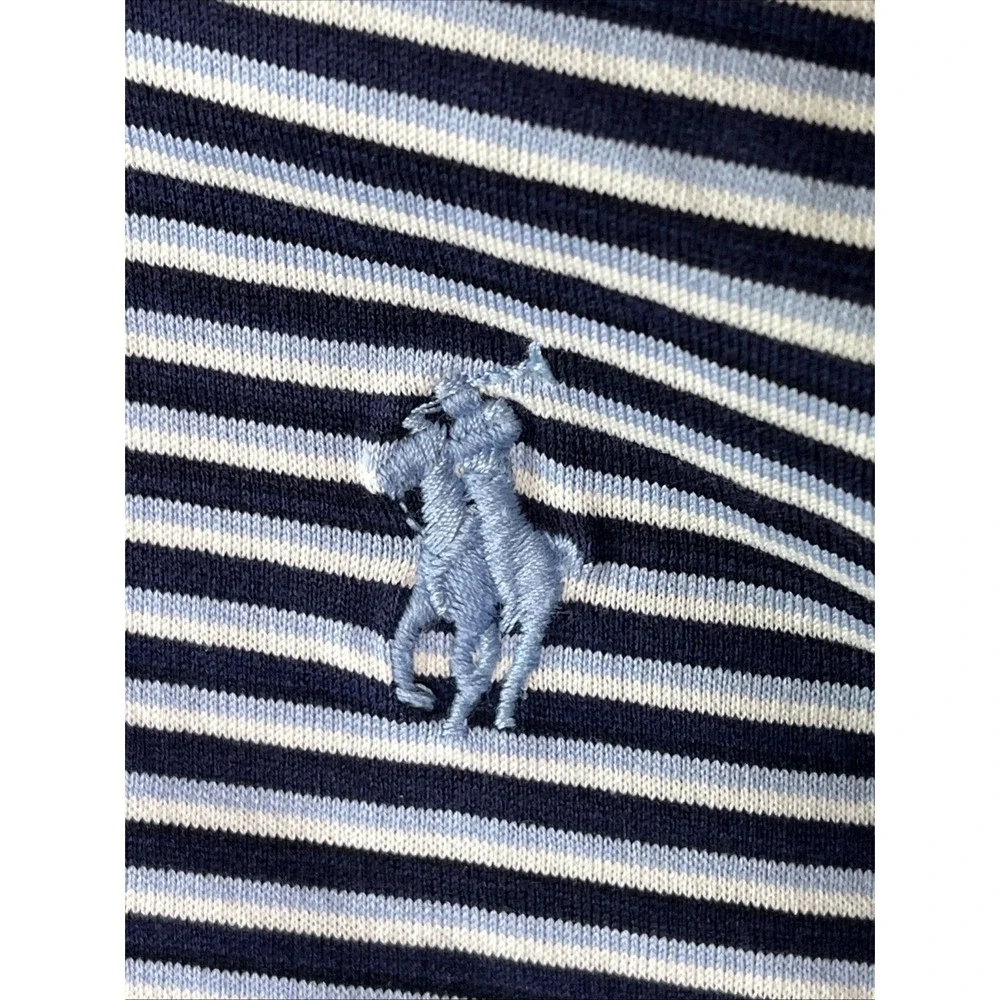Polo Golf Ralph Lauren Shirt Pima Cotton Polo Stretch Performance Striped XL‎